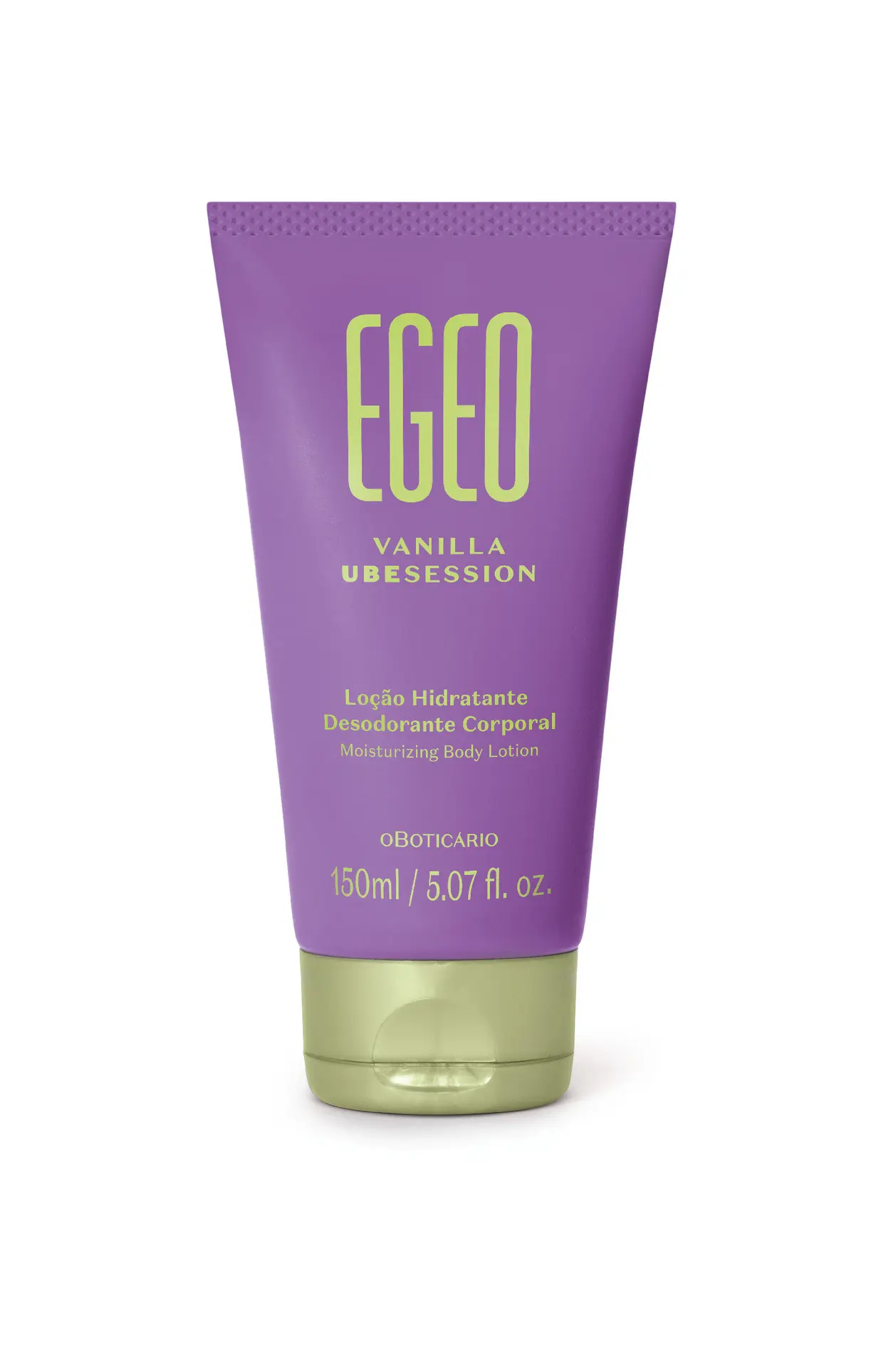 Loção hidratante desodorante corporal Egeo Vanilla Ubesession 150 ml