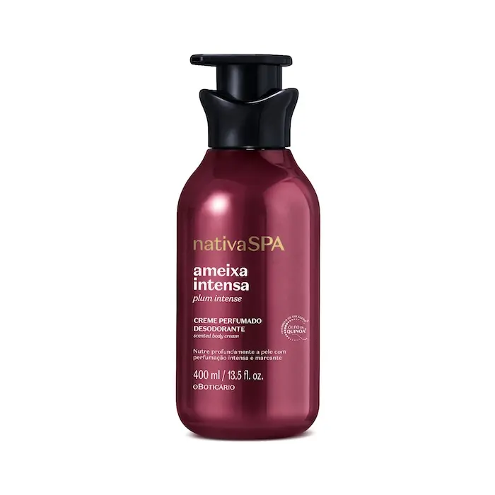 Creme Desodorante Perfumado Corporal Nativa SPA Ameixa Intensa 400 ml