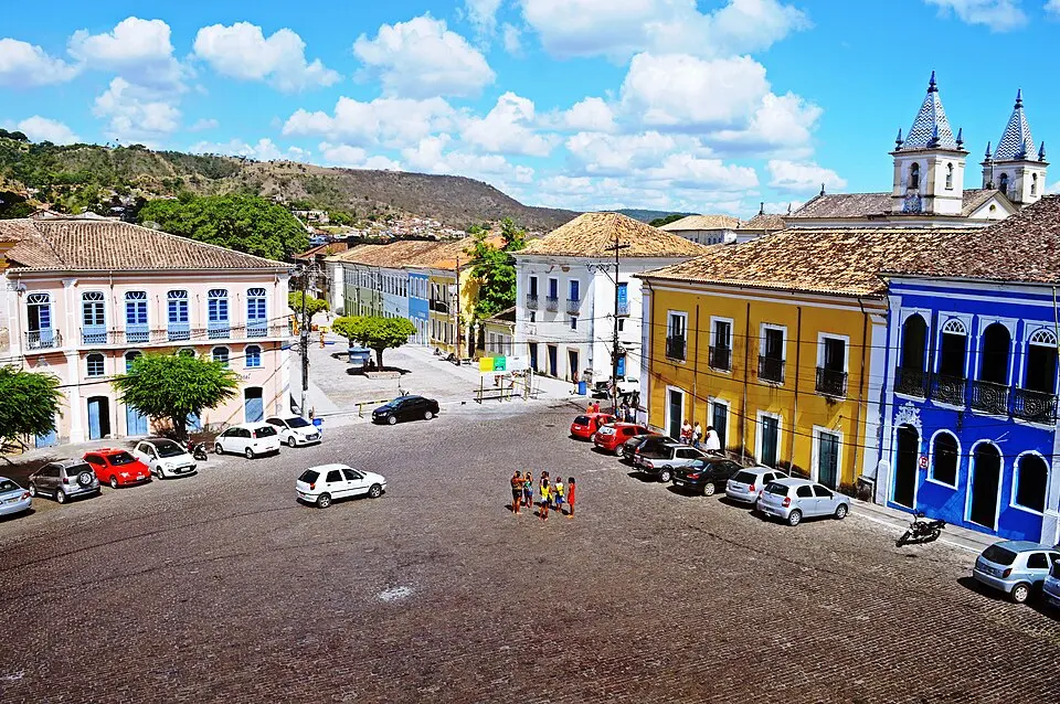 Cachoeira, Bahia Centro histórico de Cachoeira, na Bahia, com arquitetura colonial preservada