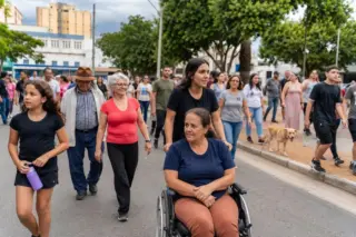 Guaíra realiza “Caminhada Superando Limites” e mobiliza cidade pela inclusão