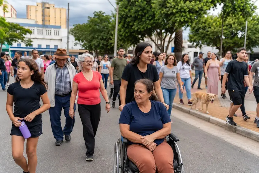 Guaíra realiza “Caminhada Superando Limites” e mobiliza cidade pela inclusão