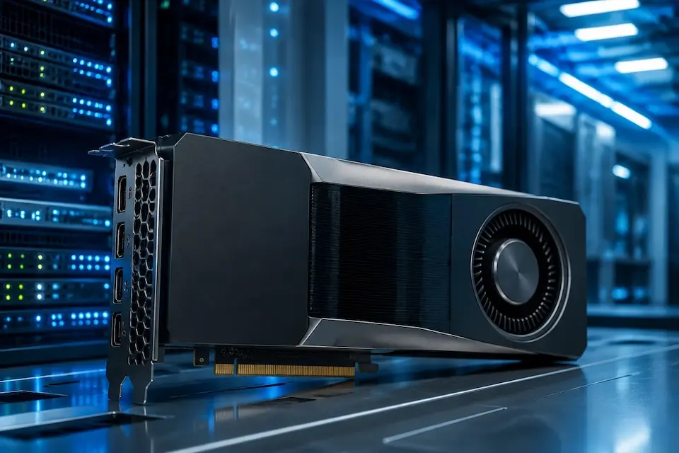 nfraestrutura de servidor GPU dedicado para projetos de inteligência artificial