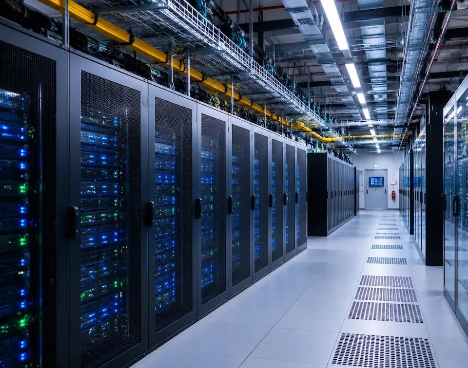 Servidor GPU escalável para treinamento de modelos de IA