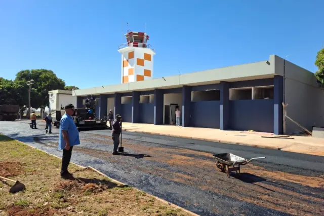 Reforma do Aeroporto de Barretos será concluída nos próximos dias