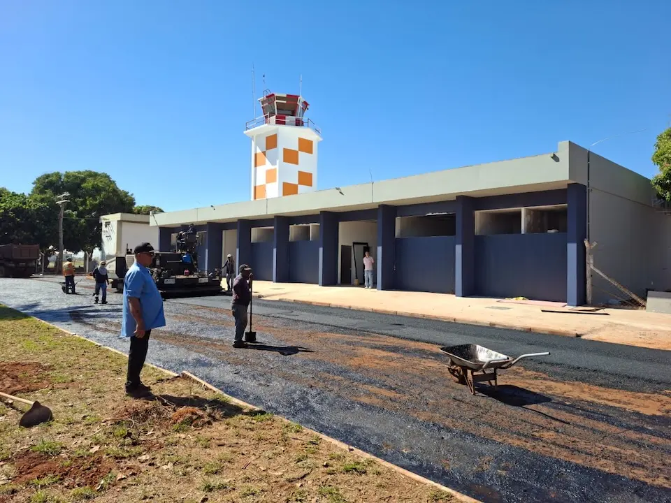 Reforma do Aeroporto de Barretos será concluída nos próximos dias