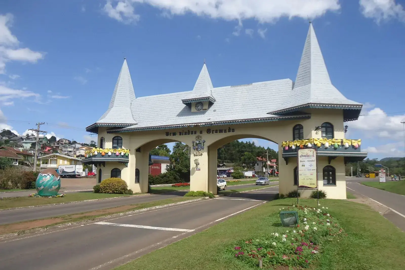 Gramado, Rio Grande do Sul Portal de entrada de Gramado, no Rio Grande do Sul