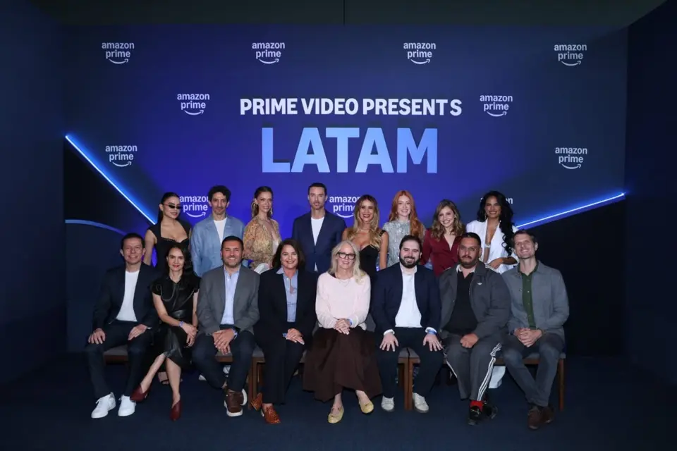 Executivos e talentos no Prime Video Presents Latin America