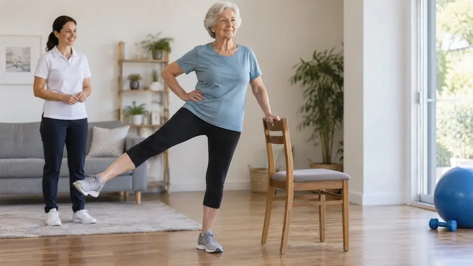 5 exercícios simples para preservar equilíbrio e mobilidade na terceira idade