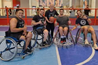 Basquete em cadeira de rodas ganha espaço no Franca Shopping neste fim de semana
