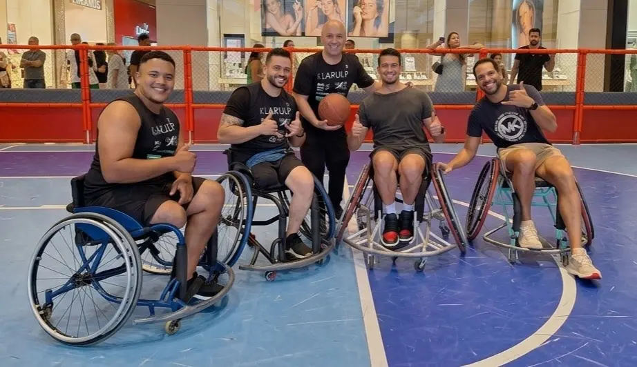 Basquete em cadeira de rodas ganha espaço no Franca Shopping neste fim de semana
