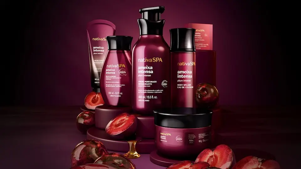 O Boticário distribui brindes em dobro no lançamento de Nativa SPA Ameixa Intensa