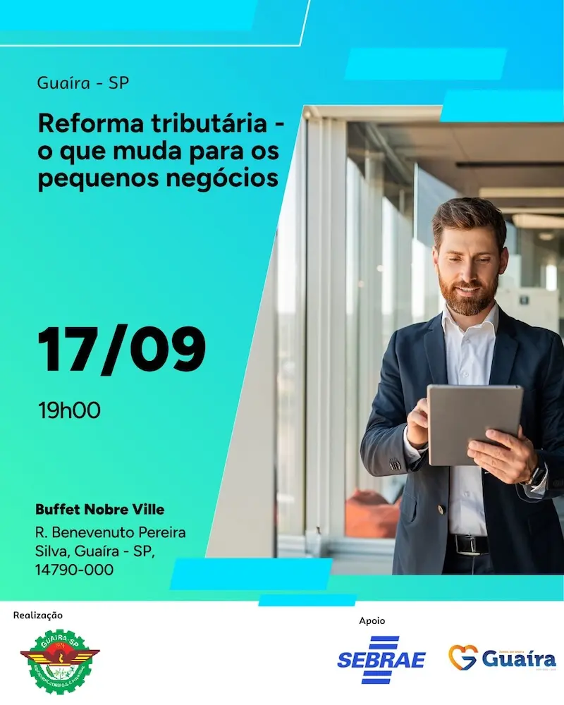 Seminário em Guaíra detalha os impactos da Reforma Tributária aos negócios