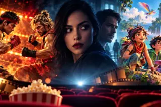Programação do Cine Energia Guaíra de 15 a 21 de outubro de 2026 com os filmes Street Fighter, Verity e A Ilha Esquecida.