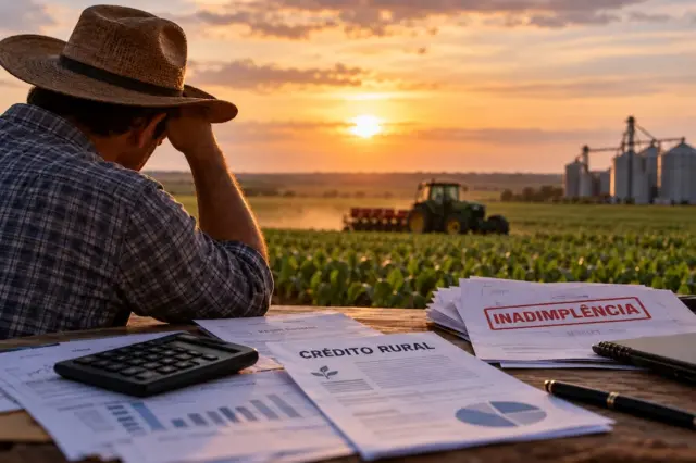 Inadimplência no crédito rural bate recorde e acende alerta para financiamento da nova safra