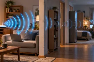 Por que o Wi-Fi funciona bem em uma sala e mal na outra?